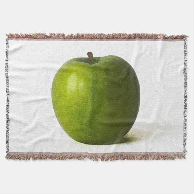 Grönt Apple tbcna Filt (Framsidan)
