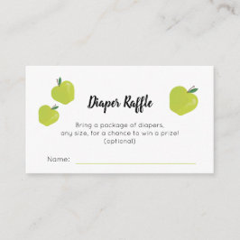 Grönt, äpple tilläggskort