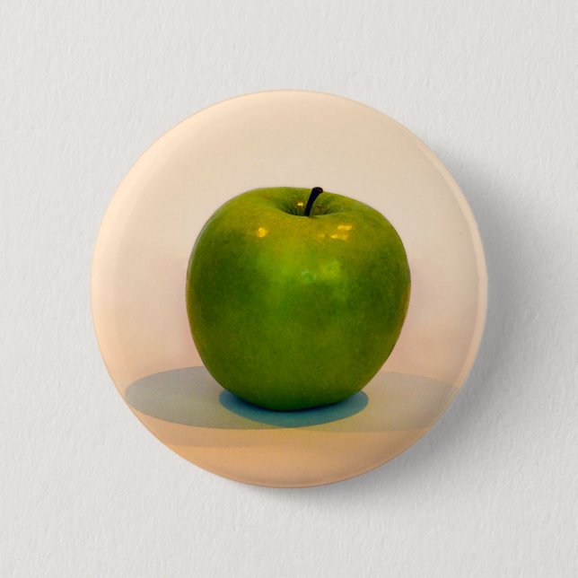 Grönt Apple Trio Knapp (Framsida)