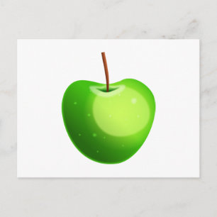 Grönt Apple Vykort