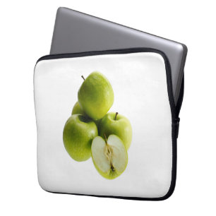 "Grönt Apples" Cute Photo. Köp nu Laptop Fodral
