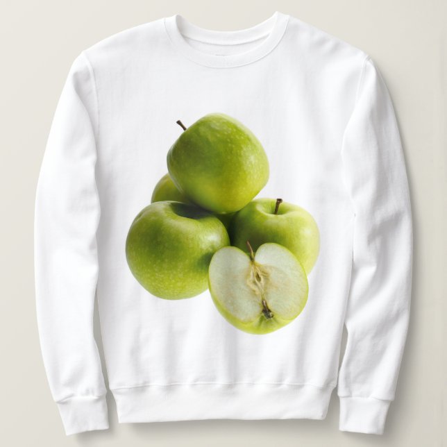 "Grönt Apples" Cute Photo. Köp nu T Shirt (Design framsida)