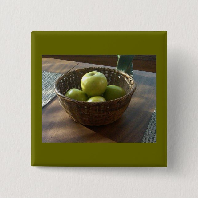 Grönt Apples Knapp (Framsida)