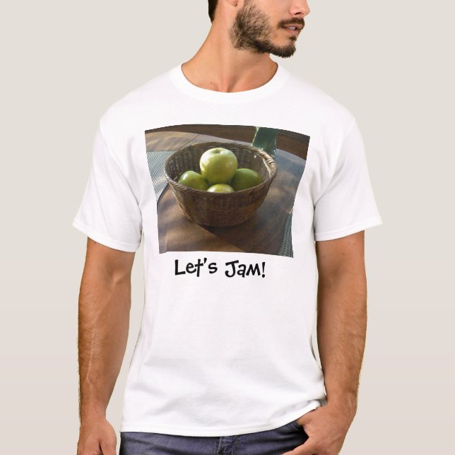 Grönt Apples Tee (Framsida)