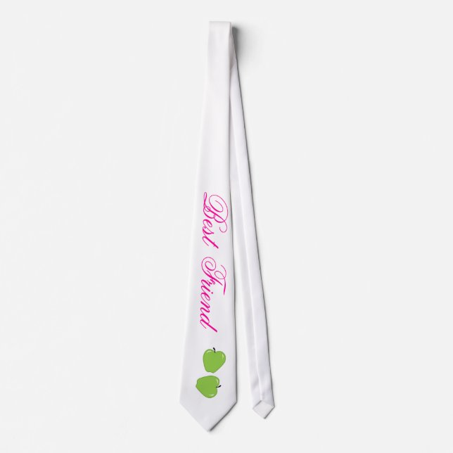 Grönt äppleursprung, grönt äppleursprung som är slips (Framsida)