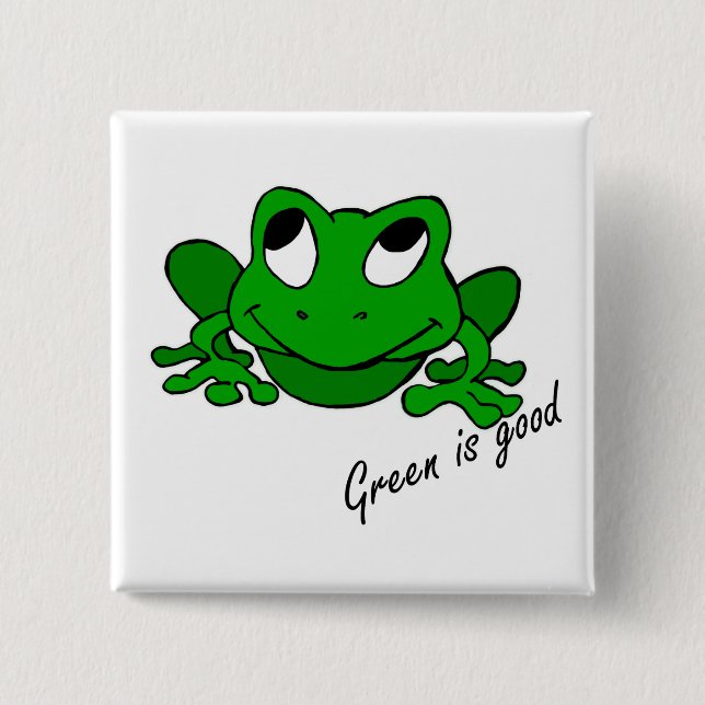 Grönt är bra knapp (Framsida)