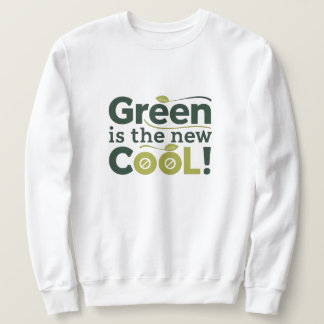 Grönt är den nya COOLAN! Lång Ärmad Tröja