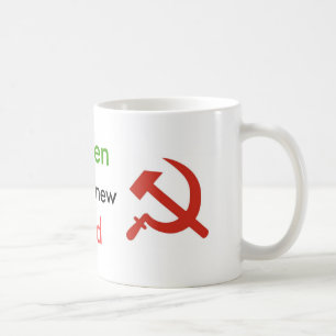 Grönt är den nya röda kaffemuggen kaffemugg
