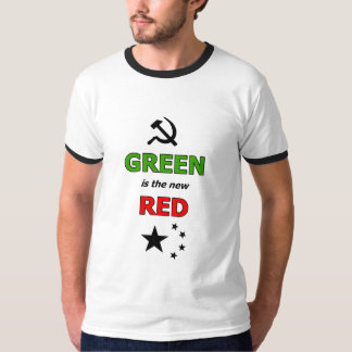 Grönt är det nya rött tee shirt