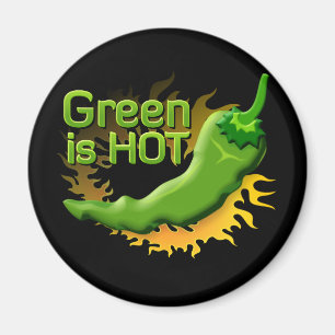 Grönt är HETT Magnet