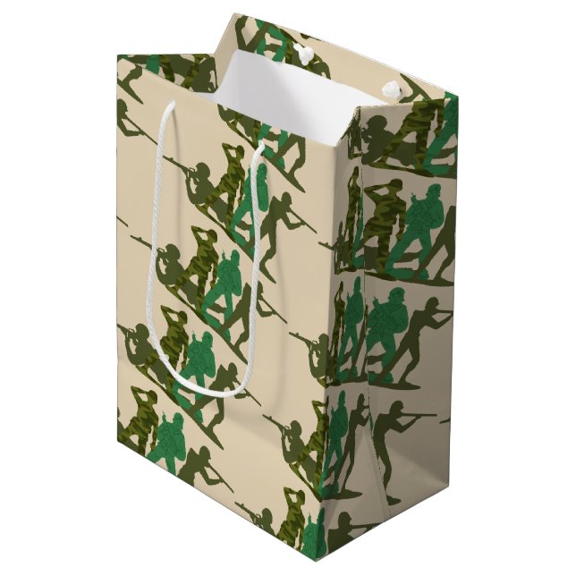 Grönt Army Action Manar (Framsidan Vinklad)