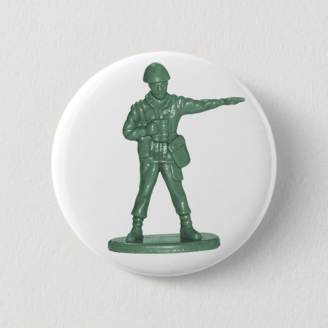 Grönt Army Manar Knapp (Framsida)