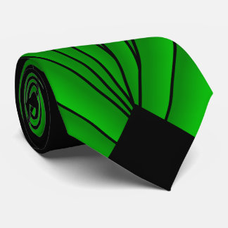 Grönt Art Deco-design Slips