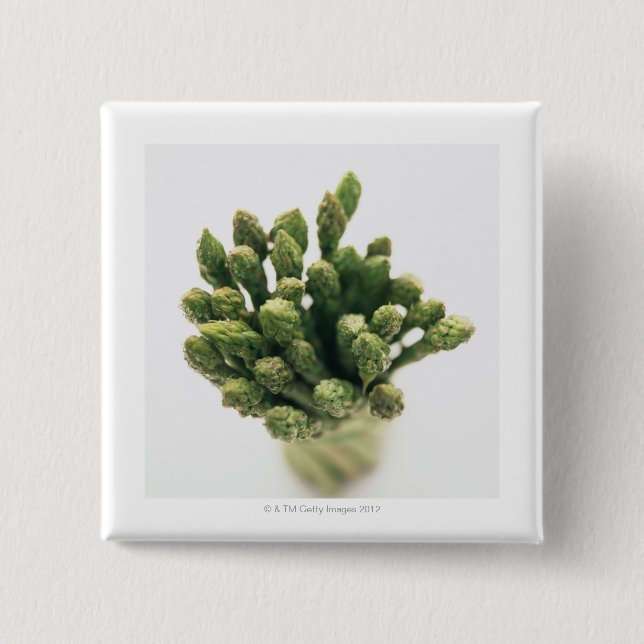 Grönt Asparagus Knapp (Framsida)