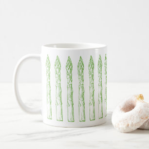 Grönt Asparagus Mugg