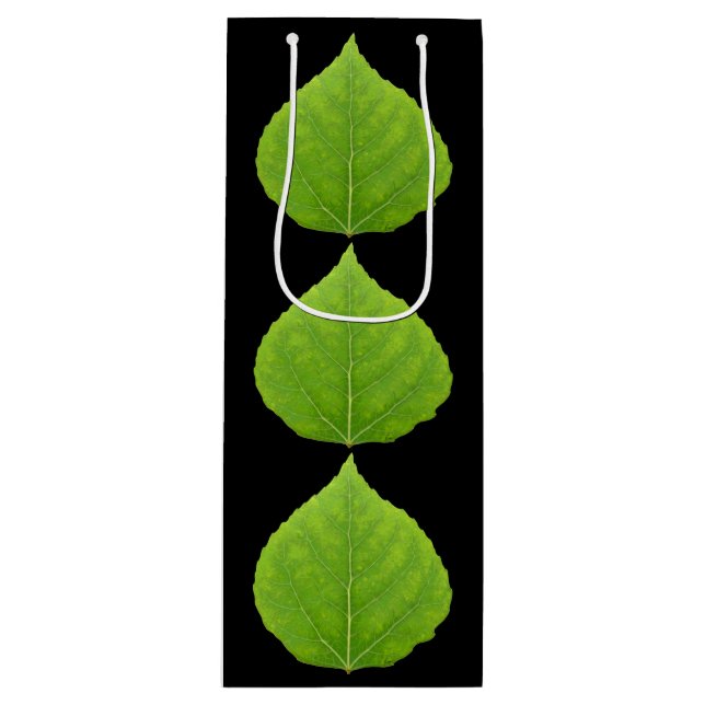 Grönt Aspen Löv #11 (Framsidan)