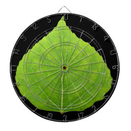 Grönt Aspen Löv #11 Darttavla