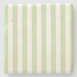 grönt av blek och rand av vitkurit stenunderlägg