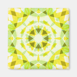 Grönt av Bright Gult, sommarstartsdopamindeka Art Magnet