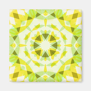 Grönt av Bright Gult, sommarstartsdopamindeka Art Magnet
