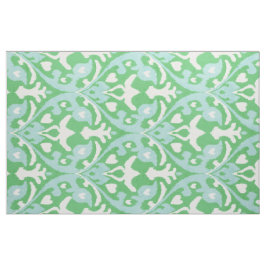grönt av Chic och turkosa ikat tribal mönster Tyg