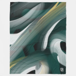 Grönt av felavdragare för felavdragare för Abstrak Fleecefilt