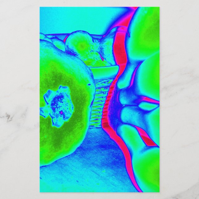 grönt av fluorescerande frukt (Framsida)