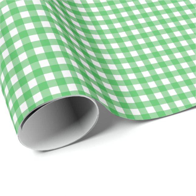 Grönt av gräs, enkel inlagd presentpapper (Rullad Hörn)