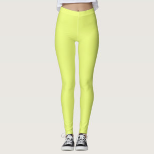 Grönt av Gult av vanlig vattenmelon Leggings