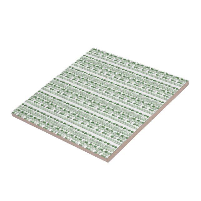 Grönt av keramiskt plattor kakelplatta (Sidan)