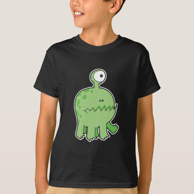 grönt av mitt matsvampsmonster tee (Framsida)