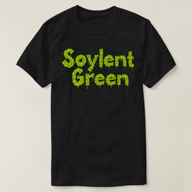 Grönt av mjukningsmedel t shirt (Design framsida)