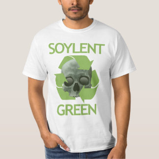 Grönt av mjukningsmedel t-shirt