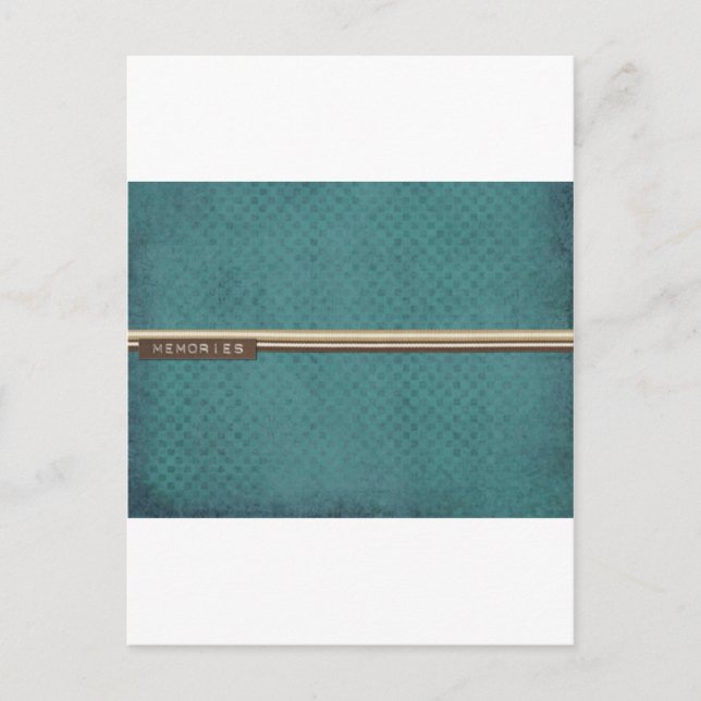 GRÖNT AV SKRIVBORDSMEMORIER VYKORT (Framsida)