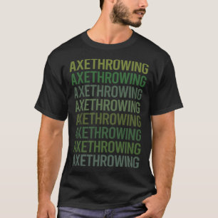 Grönt av textraxar för stödraster t shirt