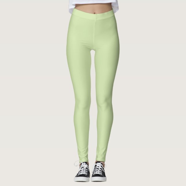 Grönt av vattenmelon leggings (Framsida)