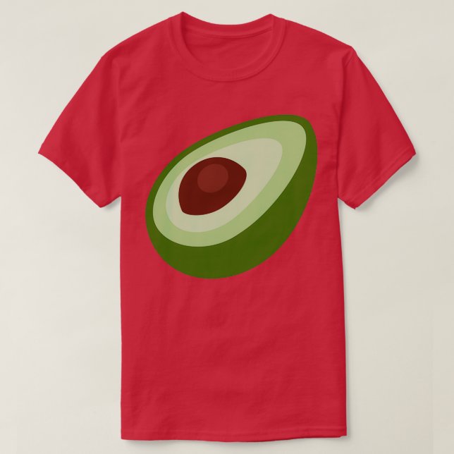 Grönt Avocado Gift för avocado älskare 1 T Shirt (Design framsida)