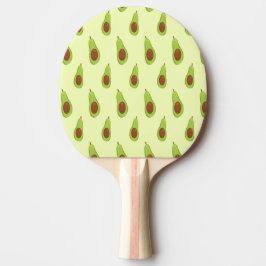 Grönt Avocado Ping Pong Paddle Pingisracket