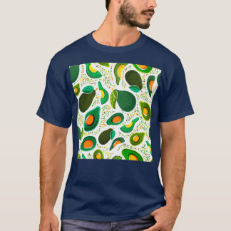 Grönt avokado, avokado, isolerat på vit bakgrund t shirt