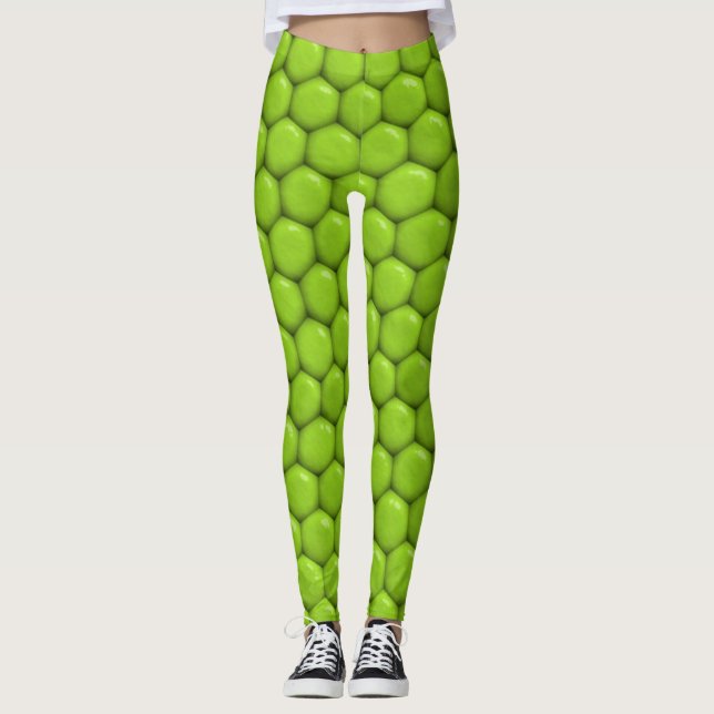 Grönt_Babul | Zazzle_Growshop Leggings (Framsida)