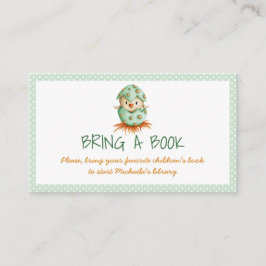 Grönt Baby Chick Kläckande Neutralt för att ta en  Tilläggskort