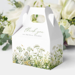 Grönt Baby i bloom Wildblommes babyskabläder Presentaskar