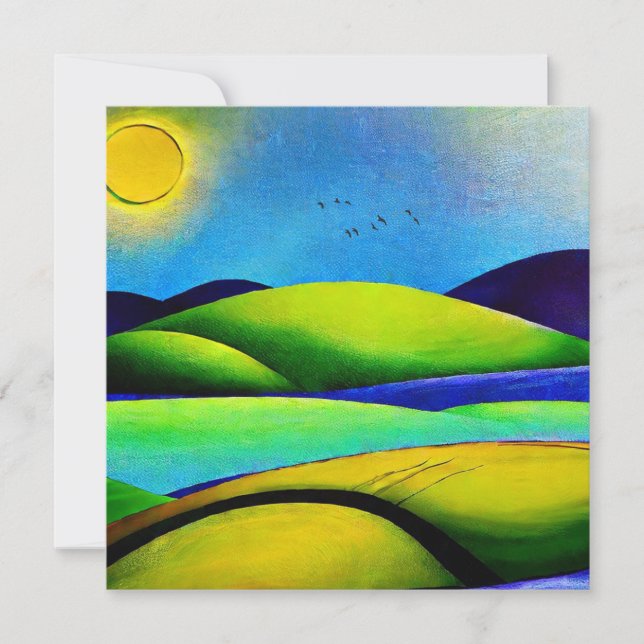 Grönt Backe liggande (Framsida)