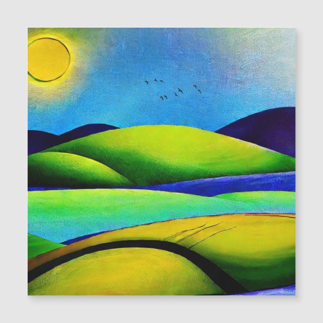 Grönt Backe liggande (Framsida)