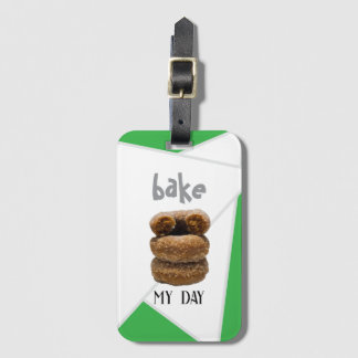 Grönt Bake My Day Bagagebricka