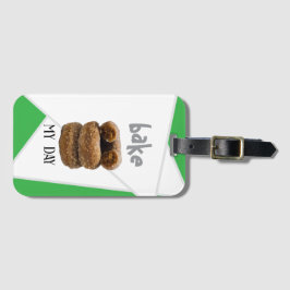 Grönt Bake My Day Bagagebricka