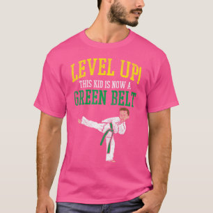Grönt Bälte Grönt Bälte Karate T Shirt