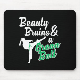 Grönt Bälte Taekwondo Martial Arts Funny Judo Quot Musmatta