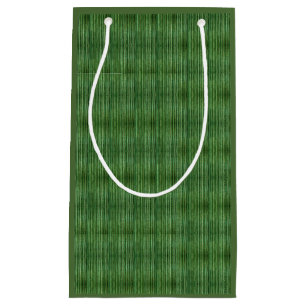 Grönt Bamboo Reed Mönster Gift Bag