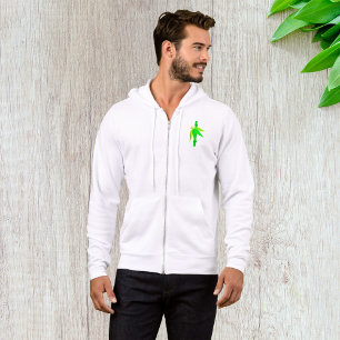 Grönt Bamboo Stalk med Tropical Löv T Shirt